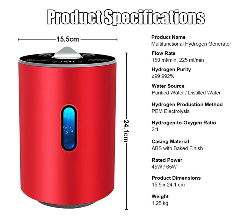 Home Hydrogen Electrolysis Generator-10 Home Hydrogen Electrolysis Generator-10